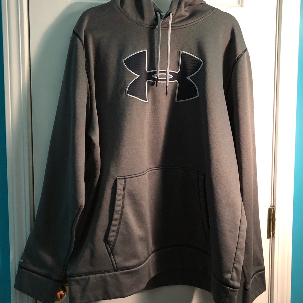 Grey under armour sweatshirt
